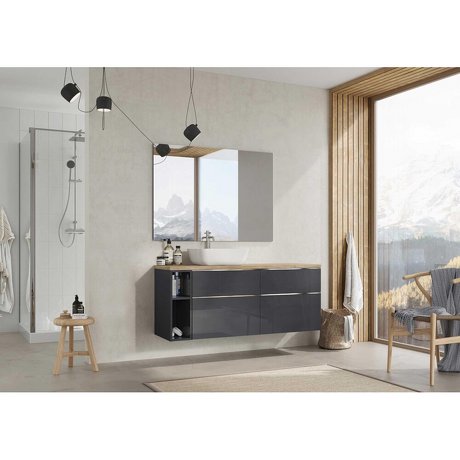 ELITA Komoda łazienkowa LOOK 60 2S anthracite hg 167090
